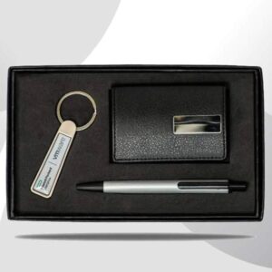 <b>Pokisma Gift set </b>  With Leatherette Card case, Prisma pen, & keychain
