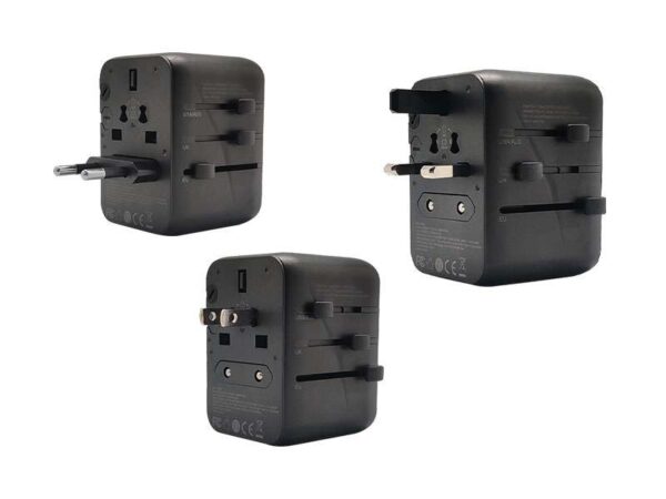 <b>World Travel Adapter</b> - with 20W PD (2 USB & 1 Type-C) - Image 2
