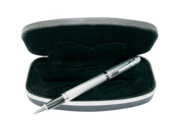 <b>Duke Gleam</b><br>Silver-body ballpoint pen