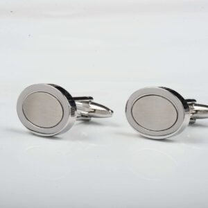 Plain Oval Cufflinks ss