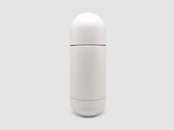 <b>Anshim - White</b> (420ml) <br>Stainless steel water bottle