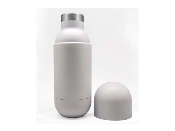 <b>Anshim - White</b> (420ml) <br>Stainless steel water bottle - Image 2