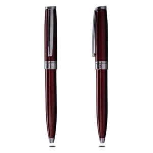 <b>Asterisk</b><br> Crisp red body ballpoint pen