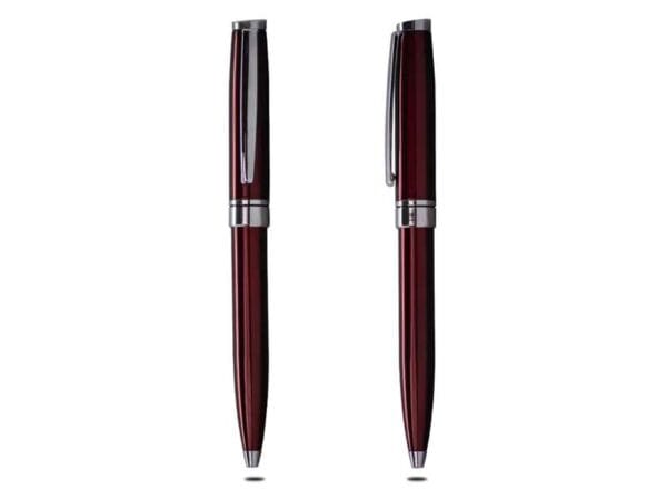 <b>Asterisk</b><br> Crisp red body ballpoint pen