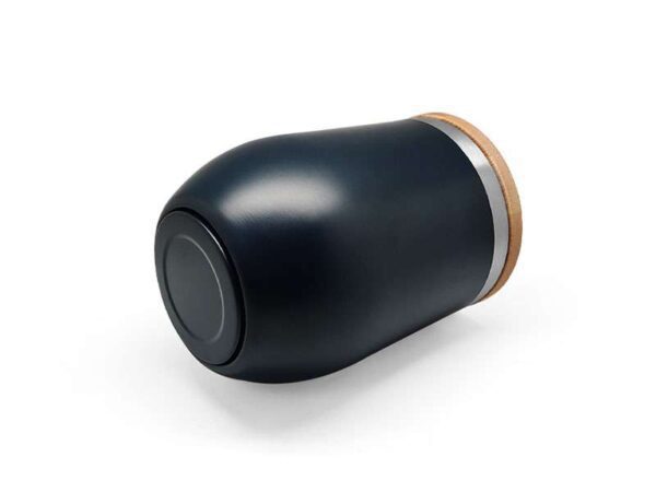 <b>B-URT</b> Stainless steel double wall cup with bamboo lid - Image 9