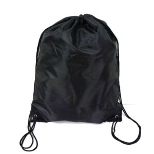 <b>Drawstring bag </b> - Black <br> Lightweight