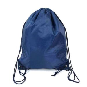 <b>Drawstring bag </b> - Blue <br> Lightweight
