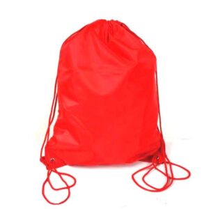 <b>Drawstring bag </b> - Red <br> Lightweight