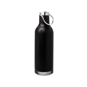 <b>Barolo - Black</b> (500ml) Double walled stainless steel bottle