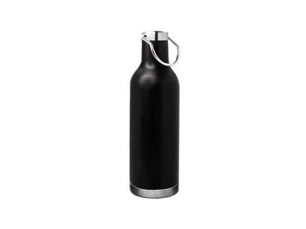 <b>Barolo - Black</b> (500ml) Double walled stainless steel bottle