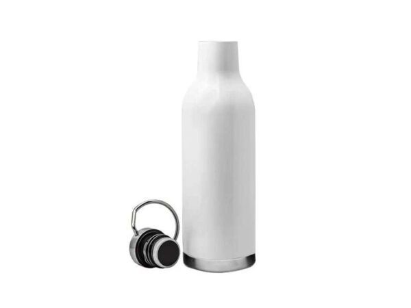 <b>Barolo - White</b> (500ml) Double walled stainless steel bottle - Image 3