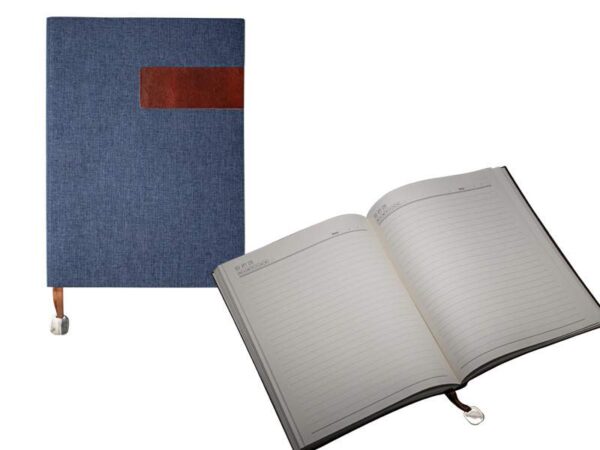 <b>Canva - Blue</b> A4 Notebook - Image 2