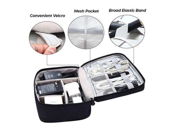 <b>Casey - Black </b><br>Accessory pouch - Image 3