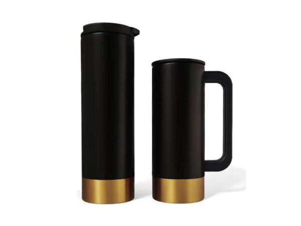 <b>Combistar Lux Gift Set</b> With 350ml tumbler with handle & 500ml flask with sipping - Image 2