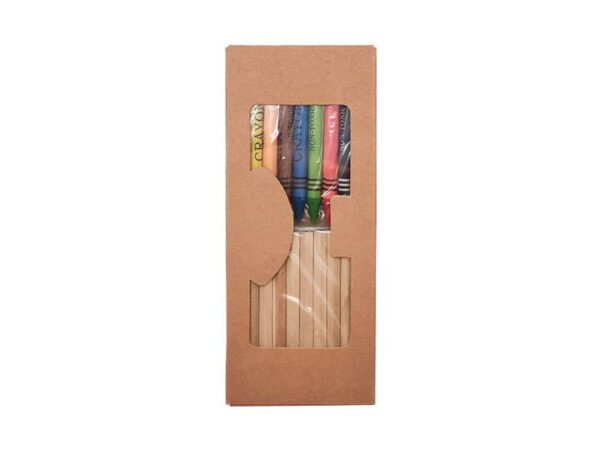 <b>Crapen</b> Colored pencil set with coloring sheets