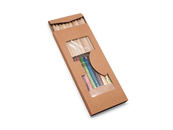 <b>Crapen</b> Colored pencil set with coloring sheets - Image 2