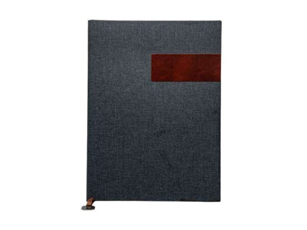 <b>Canva - Dark Grey</b> A4 Notebook