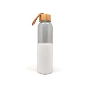 <b>Cristem- White</b> (550ml) ♻️<br>Eco-friendly borosilicate glass bottle