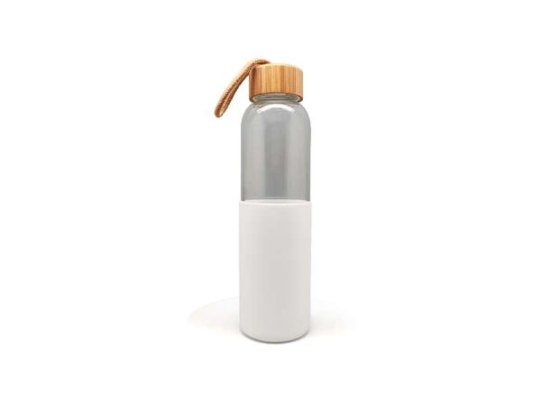 <b>Cristem- White</b> (550ml) ♻️<br>Eco-friendly borosilicate glass bottle