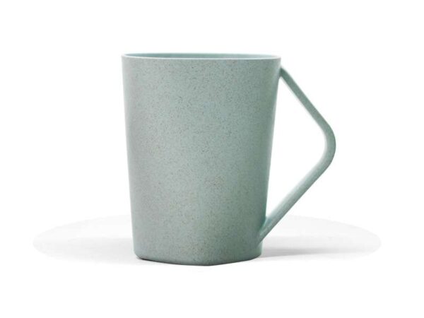 <b>Eco Bran - Blue </b> (350ml) ♻️ Biodegradable Wheat fiber mug