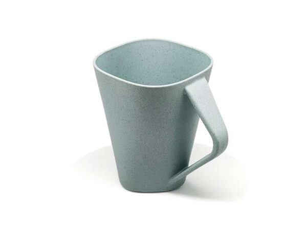 <b>Eco Bran - Blue </b> (350ml) ♻️ Biodegradable Wheat fiber mug - Image 2