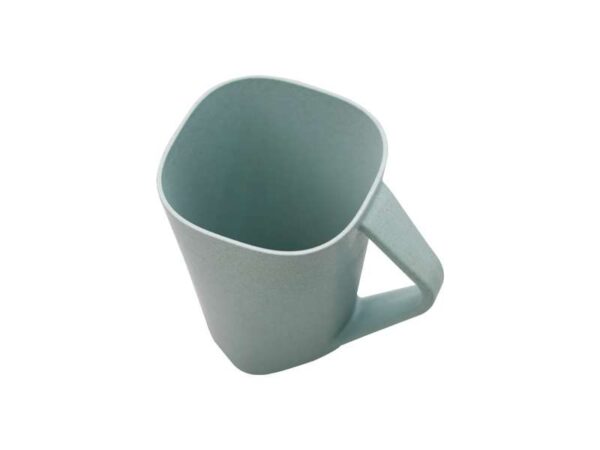 <b>Eco Bran - Blue </b> (350ml) ♻️ Biodegradable Wheat fiber mug - Image 3