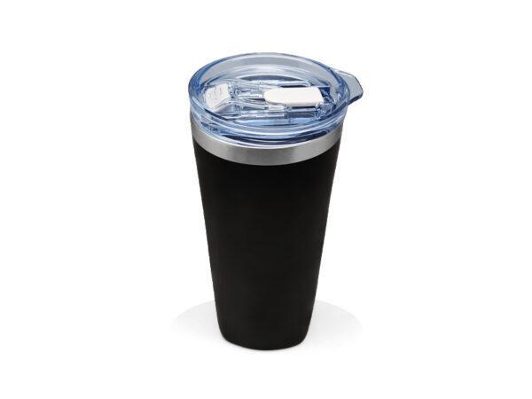 <b>Sqrambler - Black </b>(630ml) <br>Stainless steel tumbler with straw - Image 3
