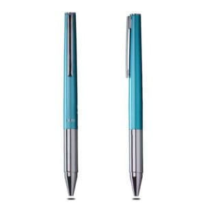 <b>Duke Aqua</b> <br> Pearl blue finish ballpoint pen