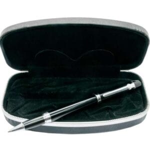 <b>Duke Forza - Black</b><br>Ballpoint pen with silver trimmings