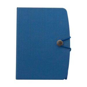 <b>Eco Aides - Blue</b>♻️ A6 notepad with a matching colour pen
