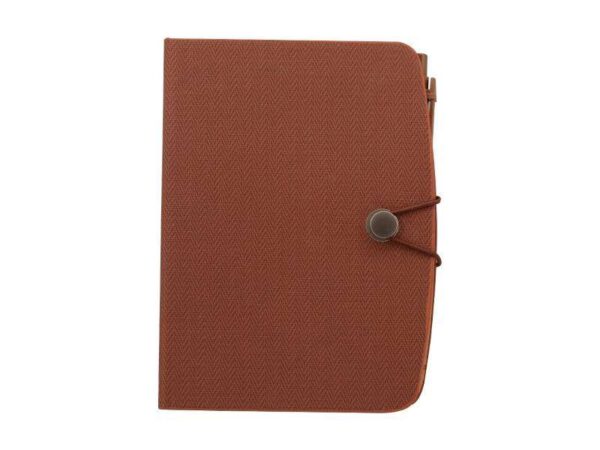 <b>Eco Aides - Brown</b>♻️ A6 notepad with a matching colour pen