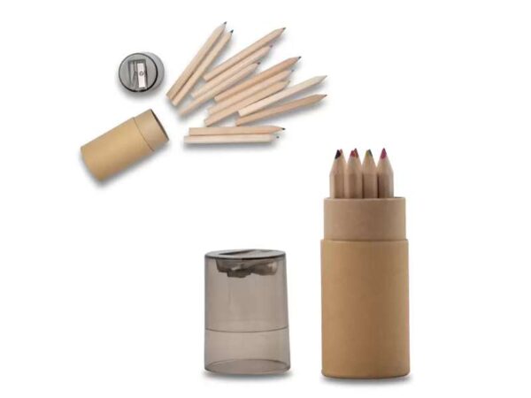 <b>Eco cylinder mini</b><br> Recycled colour pencils♻️