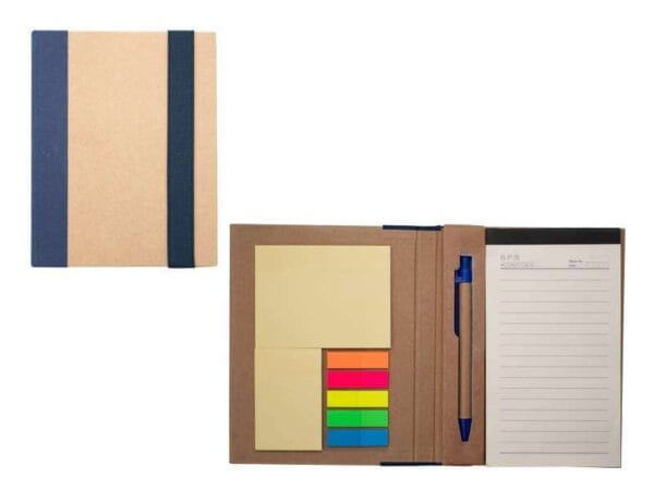 <b>Ecoband - Blue</b>♻️ <br>   A5 notebook - Image 2