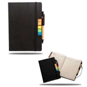 <b>Econ</b> ♻️ A5 notebook with a matching eco-friendly pen