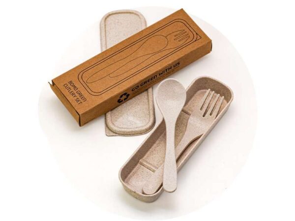 <b>Ecoscoop</b>♻️ Eco-friendly Cutlery set - Image 4
