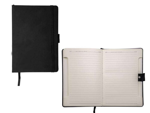 <b>Exmatt - Black</b> A5 notebook - Image 2
