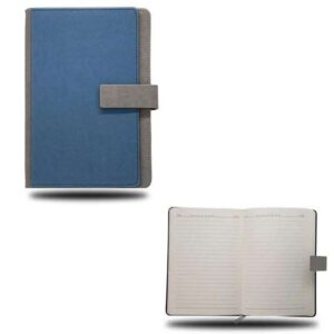 <b>Furore - Blue & Grey</b>A5 hard cover notebook