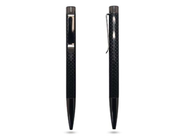 <b>Glent - Carbon fiber</b>Twist-action ballpoint pen