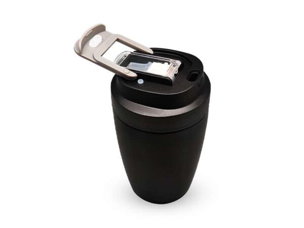 <b>Igbo - Black</b> (350ml) Stainless steel tumbler - Image 3
