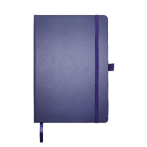 <b>INexmatt - Purple </b> A5 leatherette notebook