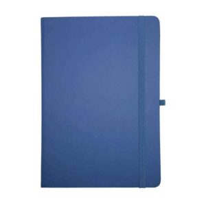 <b>INexmatt - Royal Blue </b> A5 leatherette notebook