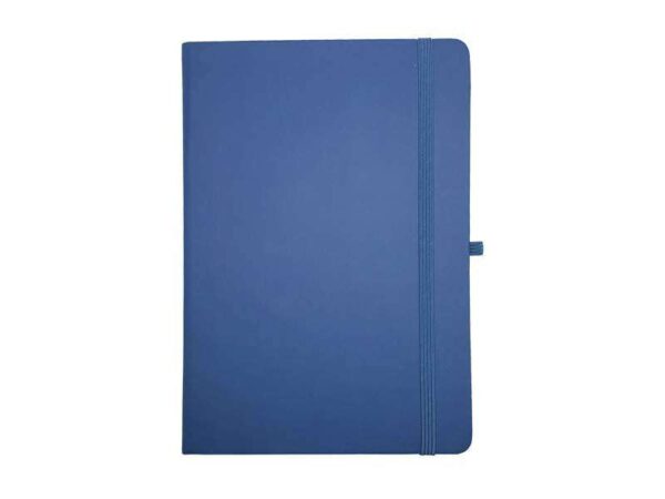 <b>INexmatt - Royal Blue </b> A5 leatherette notebook