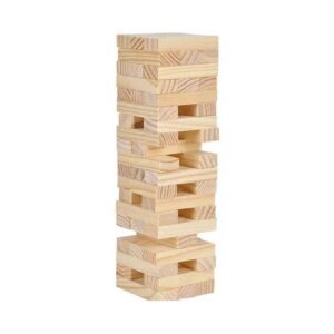 <b>Jenga ♻️</b><br>Wooden toppling tower