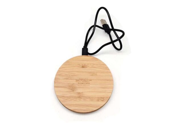 <b>Leaf</b>  Modern, minimalist look Wooden Wireless Charger - Image 4