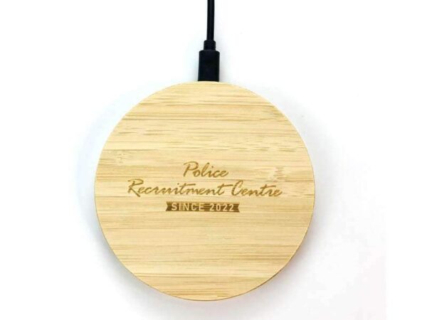 <b>Leaf</b>  Modern, minimalist look Wooden Wireless Charger