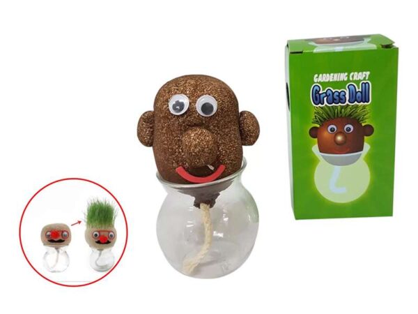 <b>Mr. Ben Grass Head</b> Designed to grow real grass on top ♻️