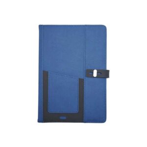 <b>BeVogue</b> - Blue<br>A5 leatherette notebook