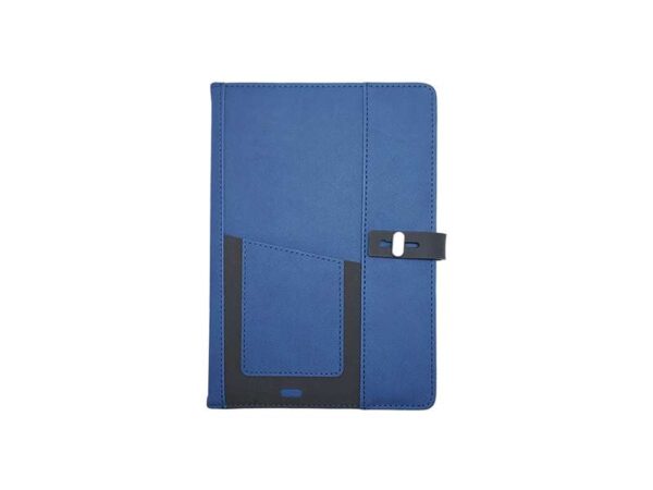 <b>BeVogue</b> - Blue<br>A5 leatherette notebook