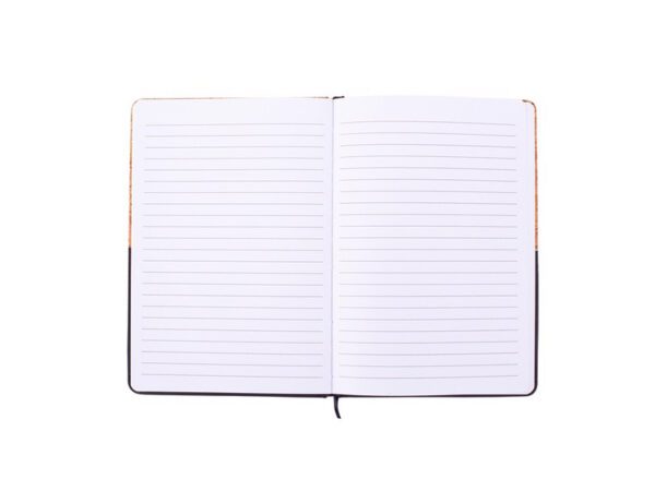 <b>Natuco - Black</b> <br>Cork textured A5 Notebook - Image 3