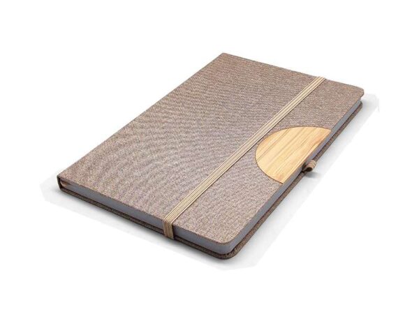 <b>Caro - Beige </b> <br> A5 Notebook with phone holder - Image 2